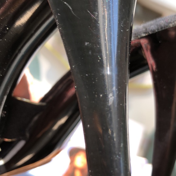 VINTAGE BLACK SUEDE SANDALS - Picture 11 of 16